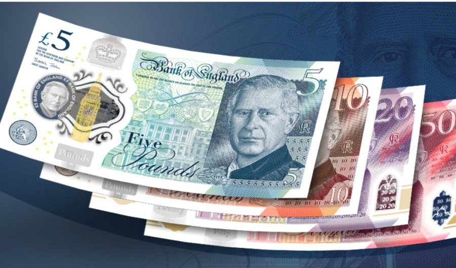 Στην κυκλοφορία τα νέα χαρτονομίσματα με το πορτρέτο του βασιλιά Κάρολου