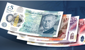 Στην κυκλοφορία τα νέα χαρτονομίσματα με το πορτρέτο του βασιλιά Κάρολου