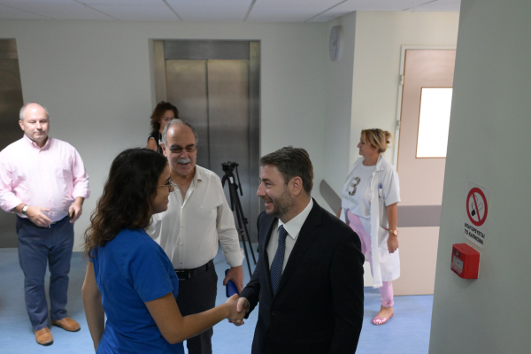 Ανδρουλάκης: Μια Ελλάδα για όλους σημαίνει υψηλού επιπέδου υπηρεσίες δημόσιας υγείας