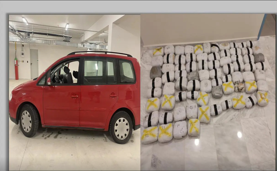 Τον «τσάκωσαν» στην Καστοριά με... 76 κιλά χασίς