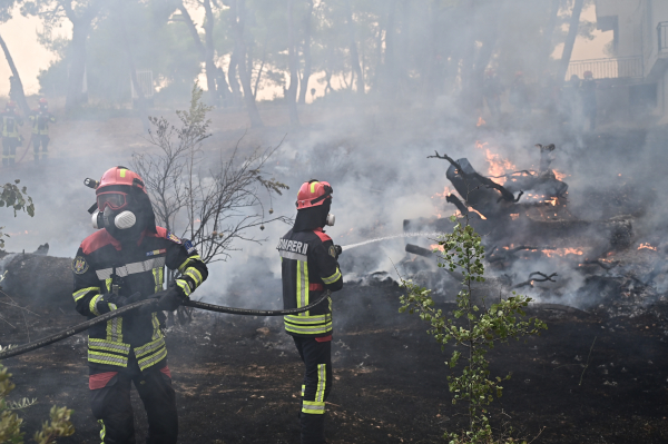 Εφιάλτης χωρίς τέλος με τη φωτιά σε Αττική και Βοιωτία - Στάχτη 132.000 στρέμματα δάσους, σπίτια και επιχειρήσεις - Live οι εξελίξεις