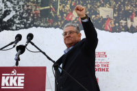 Κουτσούμπας από Θεσσαλονίκη: Οι εξεγερμένοι εργάτες του Μάη μπορεί να μη νίκησαν τότε, αλλά έσπειραν τον σπόρο για τις νίκες του μέλλοντος