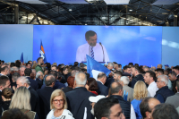 Γενέθλια ΝΔ: Σε video wall «κρέμασαν» τον Σαμαρά