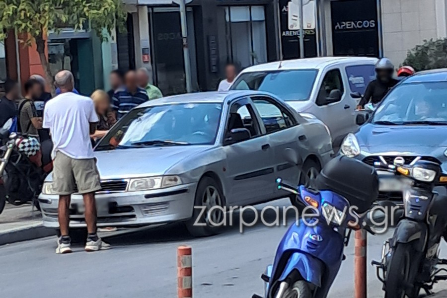 Χανιά: Παραλίγο παράσυρση παιδιού ΑμεΑ – Πατέρας όρμησε στον οδηγό (video)