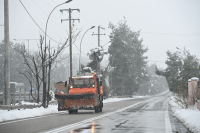 Live η πορεία της κακοκαιρίας - Καταιγίδες, χιόνια και πτώση θερμοκρασίας