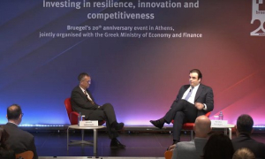 Στο προσκήνιο των εργασιών του Bruegel στην Αθήνα βρέθηκε η ψηφιακή και πράσινη μετάβαση στην Ευρώπη