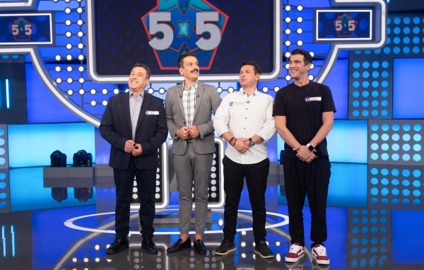 «5Χ5» Celebrity 14/11: Ο Θάνος Κιούσης υποδέχεται τρεις νέους αρχηγούς