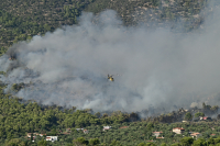 Στις φλόγες η Ψάθα: Έφτασε η φωτιά στα πρώτα σπίτια, «112» για εκκένωση - Αγωνία για αγνοούμενο κτηνοτρόφο στη Βένιζα