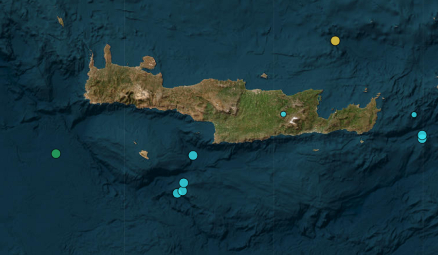 Νέος σεισμός ανοιχτά της Κρήτης