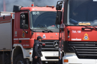 Φωτιά τώρα και στη Λάρισα