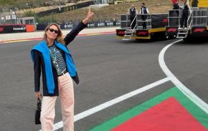 Η Βίκυ Καγιά έζησε από κοντά την εμπειρία του Grand Prix της Formula 1 στο Βέλγιο
