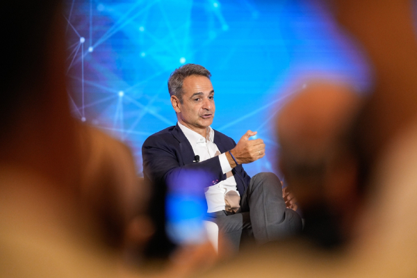 Το σχόλιο Μητσοτάκη για την ομιλία Τσίπρα, σε «πηγαδάκι» στη Θεσσαλονίκη