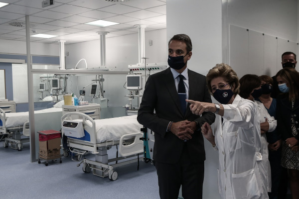 Στο ΚΑΤ στις 09:00 της Πέμπτης ο Κυριάκος Μητσοτάκης για τα εγκαίνια νέας πτέρυγας ΜΕΘ