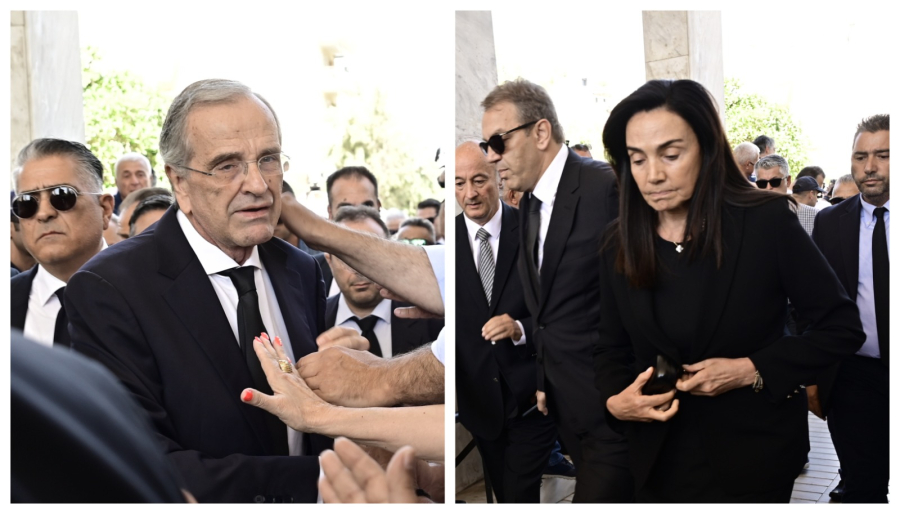 Κηδεία Λένας Σαμαρά: Ο τελευταίος αποχαιρετισμός στην κόρη του Αντώνη Σαμαρά