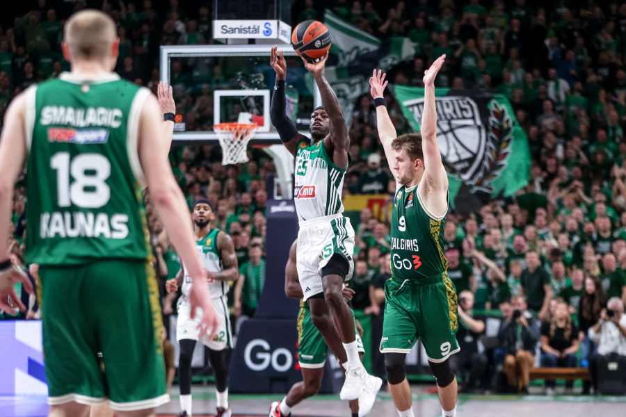 Ήττα στο Κάουνας για τον Παναθηναϊκό από την Ζαλγκίρις (84-77)