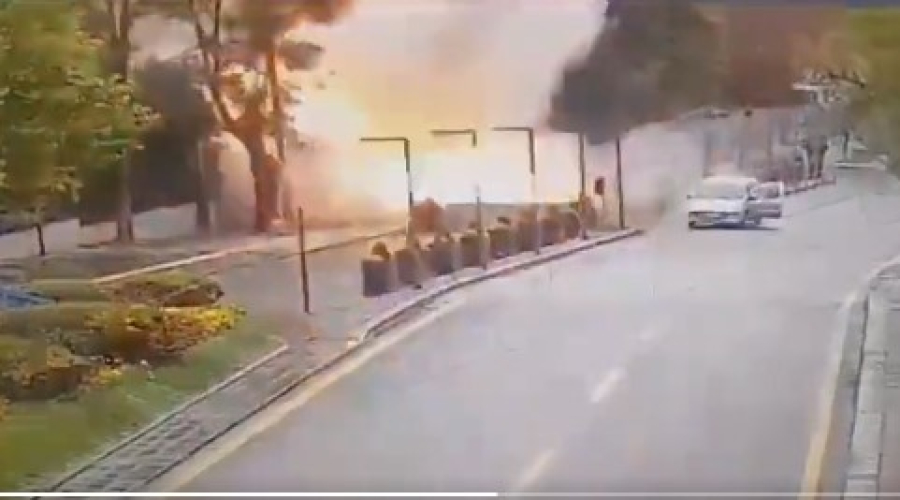 Έκρηξη στην Άγκυρα: Βίντεο ντοκουμέντο από την «τρομοκρατική» επίθεση