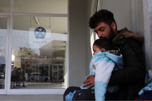 Αυξημένη ροή μεταναστών στη Λέσβο