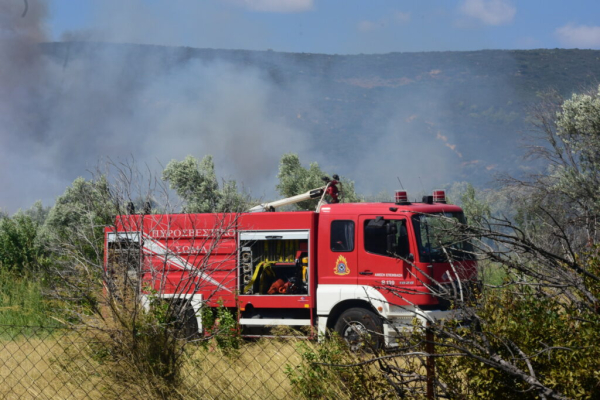 Ιστιαία: Φωτιά στην Κάτω Μονοκαργιά