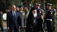 Eγκαινιάστηκε η νέα είσοδος του υπουργείου Εθνικής Άμυνας