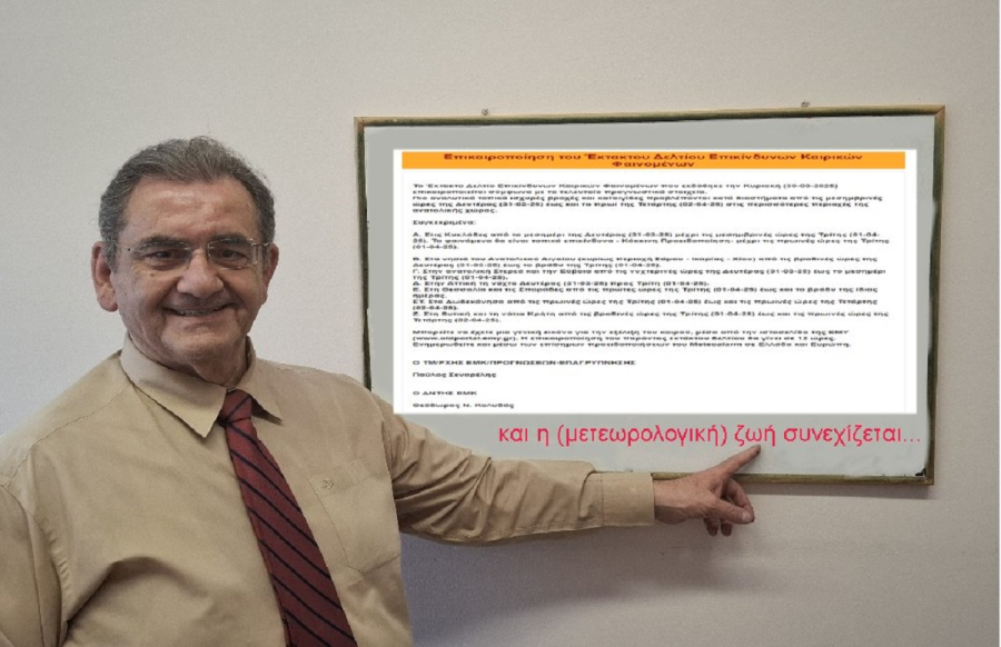 Τέλος ο Θοδωρής Κολυδάς από τη ΕΜΥ - Η ανάρτησή του