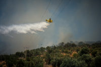 Φωτιά τώρα στον Νεοχώρι Μελιγαλά