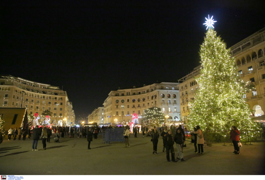 Sold out η Θεσσαλονίκη για τις γιορτές Χριστουγέννων και Πρωτοχρονιάς