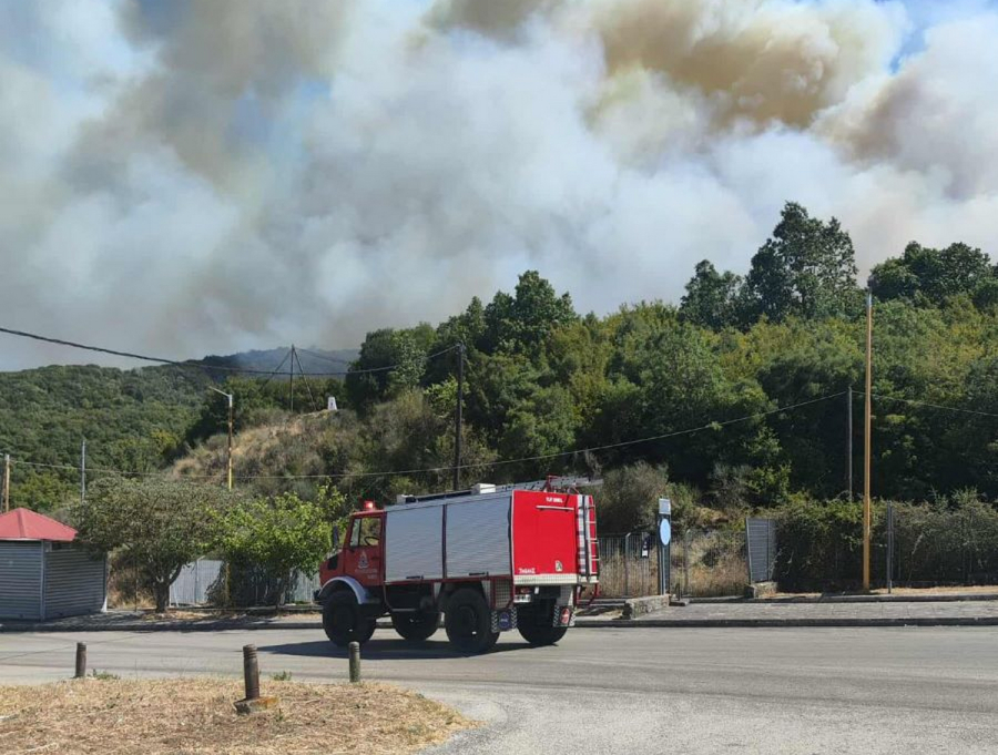 Φωτιά τώρα στα Γιάννενα: Ήχησε «112», εκκενώνονται Νεοχώρι και Κτίσματα