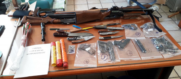 Διατηρούσε οπλοστάσιο στον Ασπρόπυργο (ΦΩΤΟ)