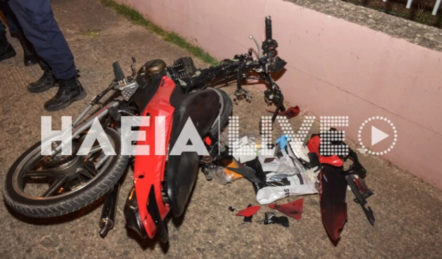 Τροχαίο στην Ηλεία: ΙΧ συγκρούστηκε με μηχανάκι – Σε σοβαρή κατάσταση δύο νέοι