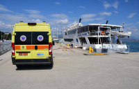 Λευκάδα: Τραυματισμός 69χρονης τουρίστριας στο λιμάνι του Νυδρίου