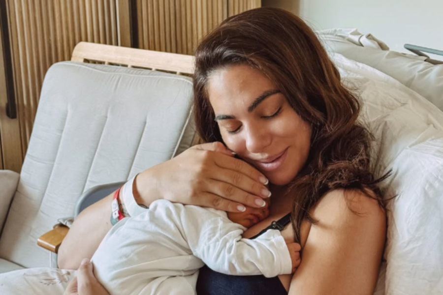 Ευρυδίκη Βαλαβάνη: Το μήνυμα που έστειλε για τον θηλασμό (Εικόνα)