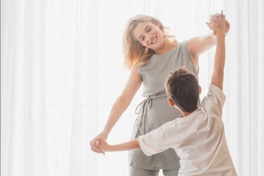 Τζένη Θεωνά: Η φωτογραφία που την τράβηξε ο γιος της σε προχωρημένη εγκυμοσύνη