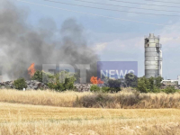 Φωτιά τώρα στις Σέρρες σε αύλειο χώρο εργοστασίου ξυλείας