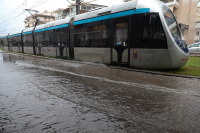 Τραμ: Προβλήματα στη γραμμή 7, λόγω κακοκαιρίας - Σε ποιο τμήμα γίνεται η κυκλοφορία