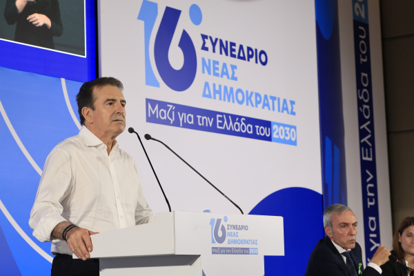 Χρυσοχοΐδης στο 16ο Συνέδριο ΝΔ: Έχουμε οριζόντια μείωση της εγκληματικότητας - Βάλαμε απέναντι τις μαφίες
