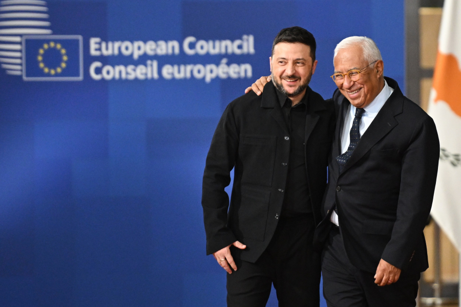 Αντόνιο Κόστα: Αποφασισμένη η ΕΕ να στηρίξει στρατιωτικά την Ουκρανία