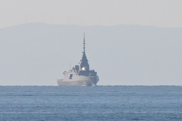 Η υποδοχή της φρεγάτας Belharra «Κίμων» - Δείτε βίντεο