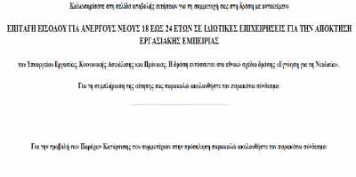 Ξεκινούν οι αιτήσεις για voucher νέων 18 έως 24