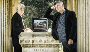 Ο Φοίβος Δεληβοριάς στην Επίδαυρο με την «Ειρήνη» του Αριστοφάνη: Πρώτες φωτογραφίες