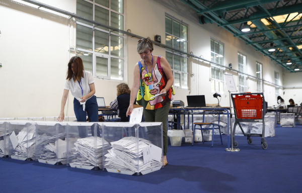 Αφιερωμένο στις ευρωεκλογές 2024 το σημερινό doodle της Google