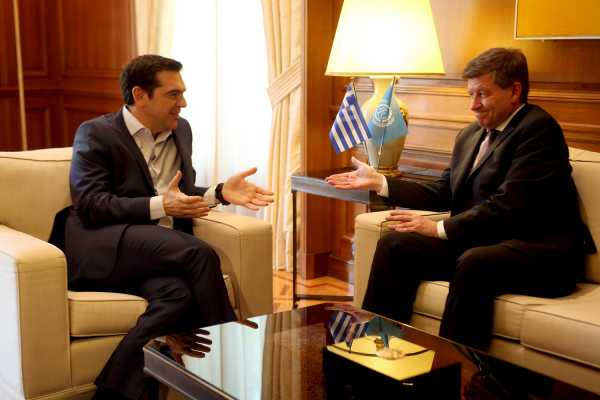 Συνάντηση Τσίπρα - Ράιντερ (ILO) για τα εργασιακά