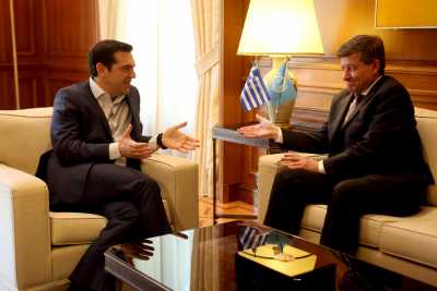 Συνάντηση Τσίπρα - Ράιντερ (ILO) για τα εργασιακά