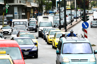 Στο «κόκκινο» η κίνηση στον Κηφισό, Κηφισίας, Μεσογείων και Αττική Οδό