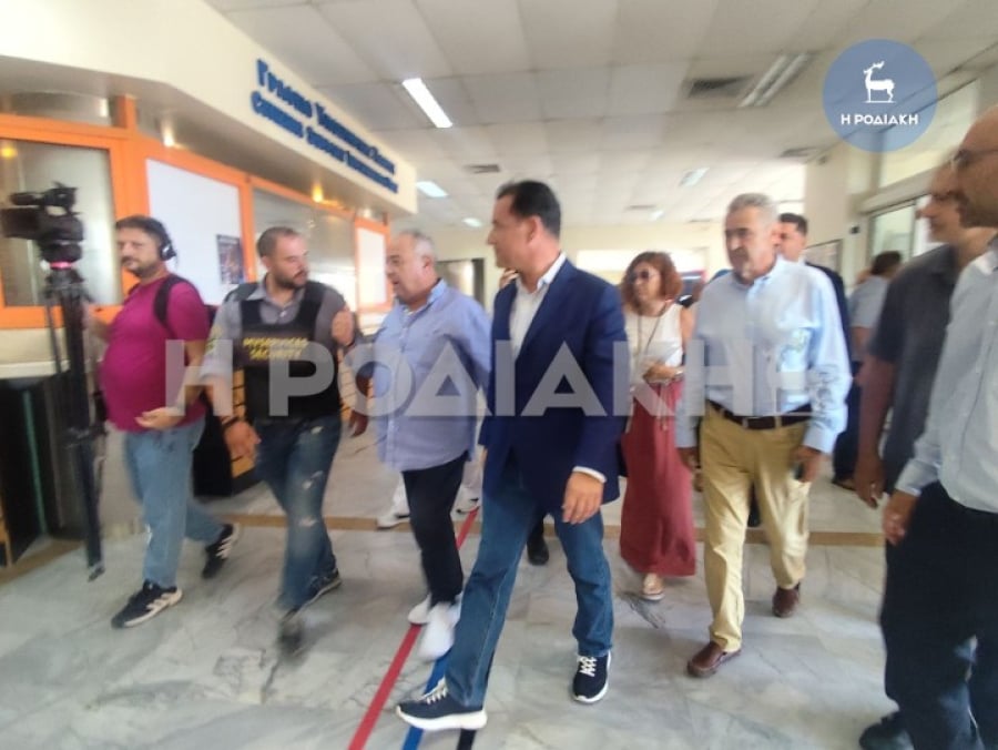 «Λέτε ψέματα»: Ένταση στο νοσοκομείο Ρόδου - Οργή γιατρών και νοσηλευτών κατά Γεωργιάδη