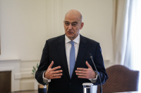 Στη Χάγη ο Δένδιας - Γεύμα εργασίας με Χούκστρα και συναντήσεις με πρόεδρο και γραμματέα του Διεθνούς Δικαστηρίου