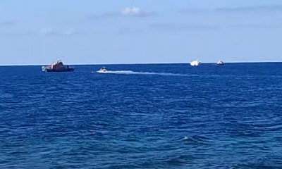 Μεσσηνία: Δύσκολη επιχείρηση διάσωσης θαλαμηγού που προσέκρουσε σε νησάκι (βίντεο)