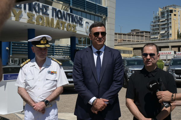 Κικίλιας: «44 νέα οχήματα για το Λιμενικό - Η ενίσχυση και η ασφάλεια του πολίτη στον πυρήνα της πολιτικής μας»