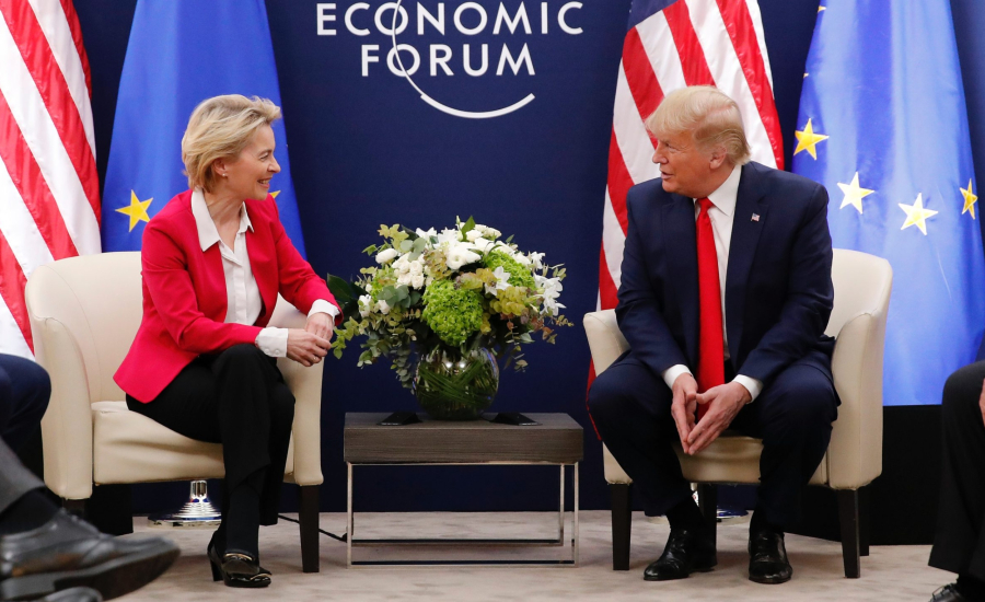 Επικοινωνία φον ντερ Λάιεν - Τραμπ: Η ΕΕ ζητά προθεσμία ως τις 9 Ιουλίου για «καλή συμφωνία»