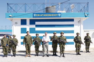 Μήνυμα Μητσοτάκη από Αγαθονήσι: «Θα εμποδίσουμε τα άθλια δίκτυα διακινητών να εκμεταλλεύονται απελπισμένους ανθρώπους»