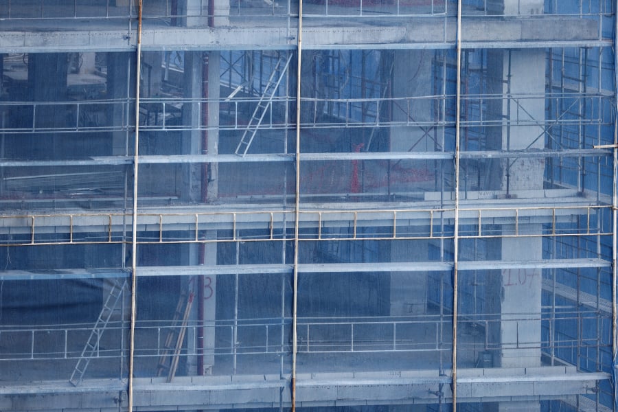 Κατάρρευση της οικοδομικής δραστηριότητας στο πρώτο τρίμηνο του 2025